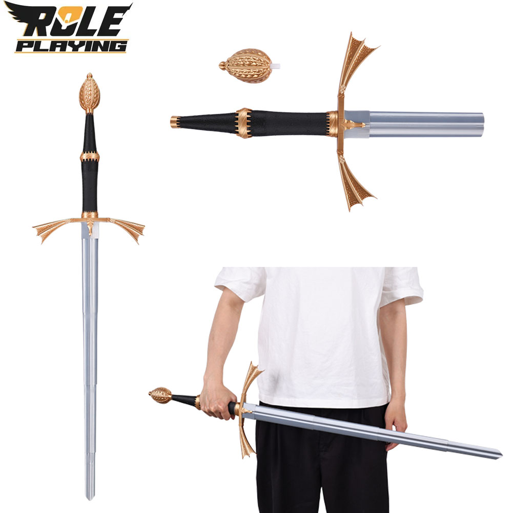 Cosplay Prop Sword - Daemon Cosplay Wysuwany Srebrny Plastikowy Nóż