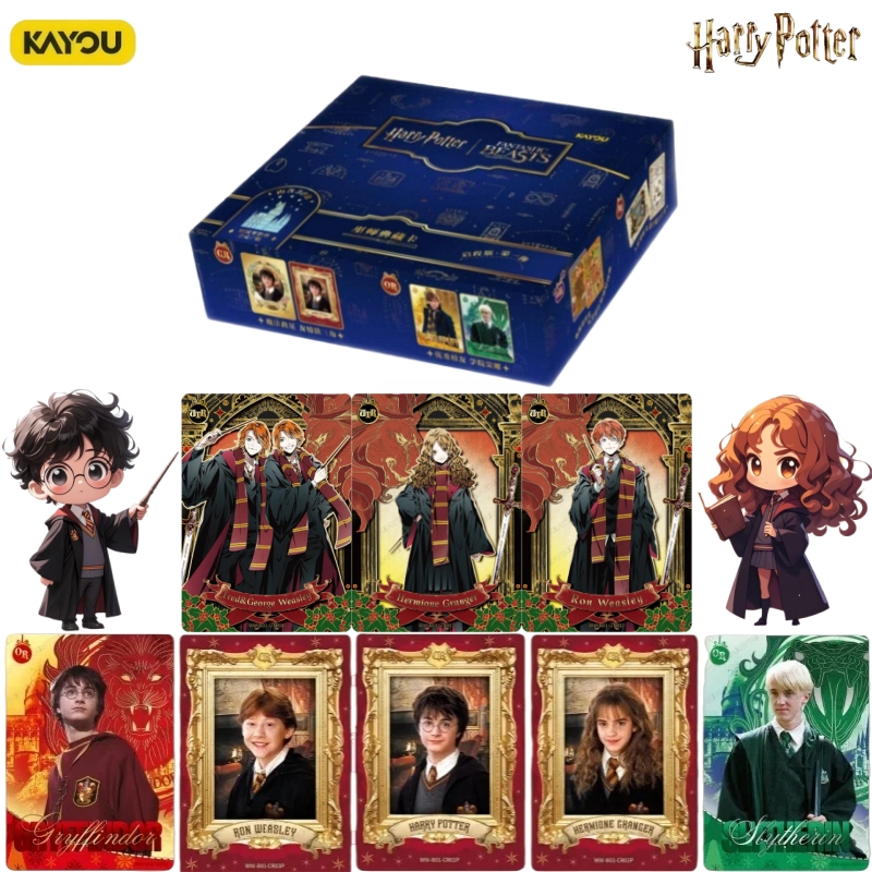 Anime Merchandise Bd - KAYOU Nowe Karty Kolekcjonerskie Harry Potter