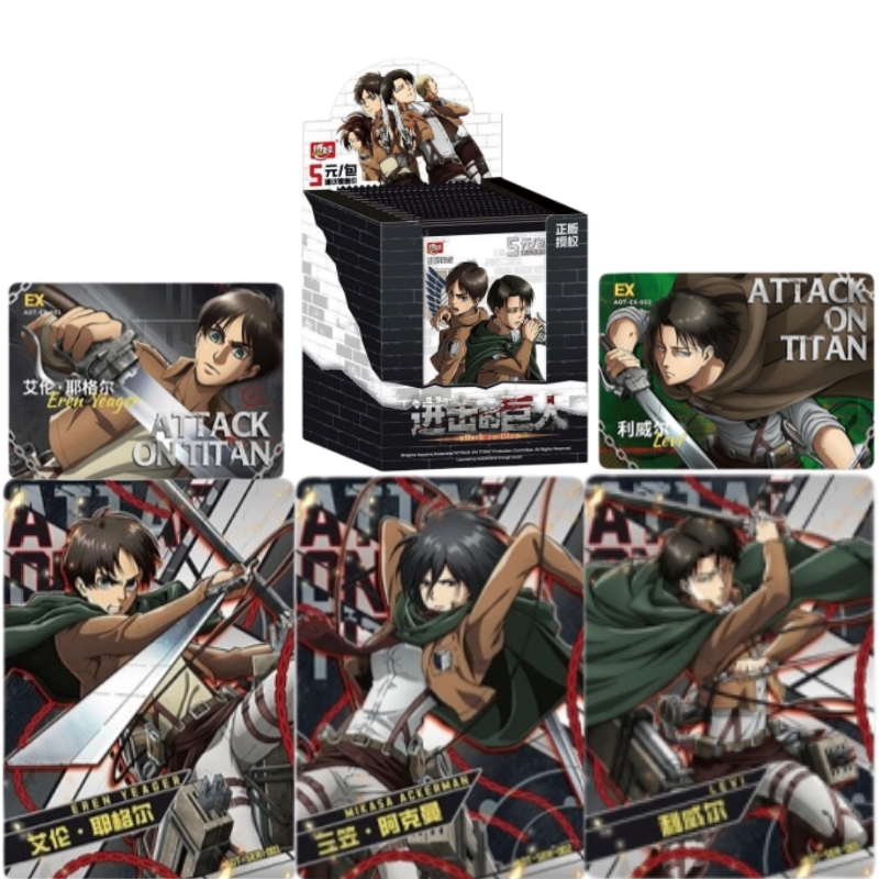 Anime Merchandise Bd - Oficjalne, oryginalne karty z serii Attack