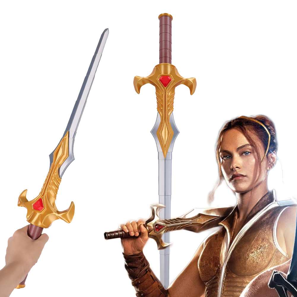 Cosplay Prop Sword - Teela Cosplay Srebrny Miecz Wszechświata Filmowy