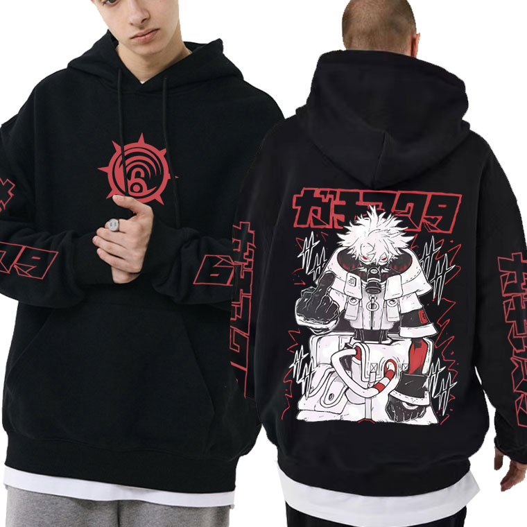 Anime Merch Hoodie - Bluza z kapturem Anime Gachiakuta Rudo