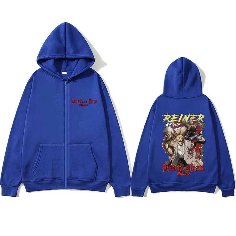 Anime Attack on Titan Reiner B – Anime Merch Hoodie recenzja i cena