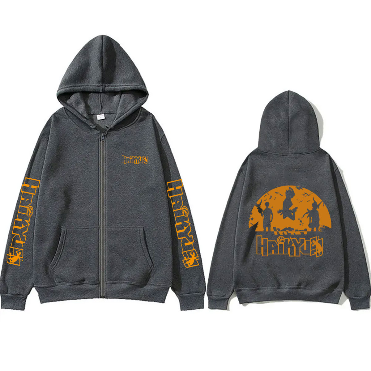 Bluza z kapturem na zamek Anim – Anime Merch Hoodie recenzja i cena