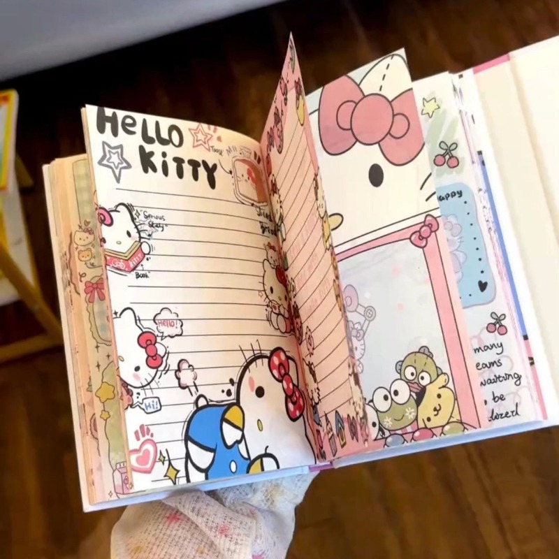 Notatnik Hello Kitty z wycięci – Art Book Illustration recenzja i cena