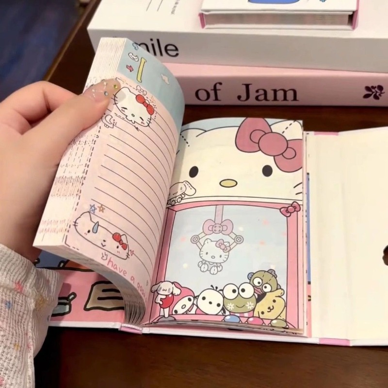 Notatnik Hello Kitty z wycięci – Art Book Illustration recenzja i cena