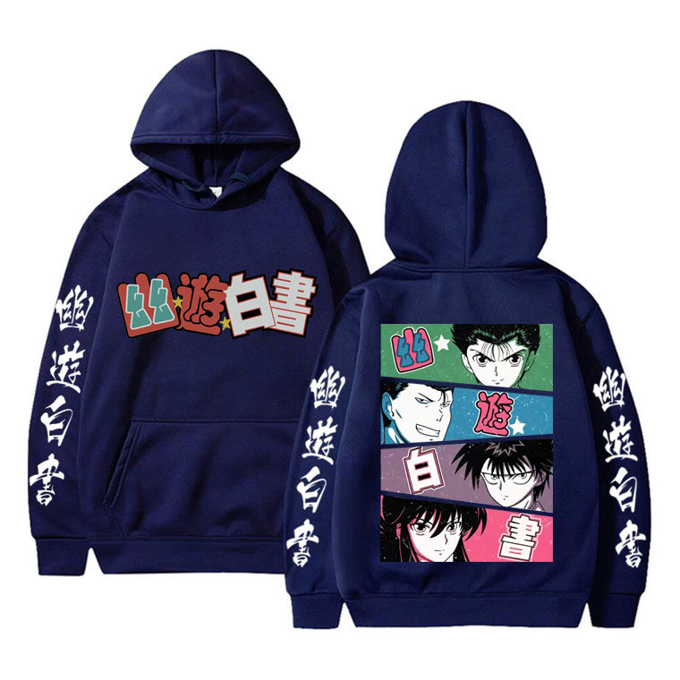Anime YuYu Hakusho Merch Bluza – Anime Merch Hoodie recenzja i cena